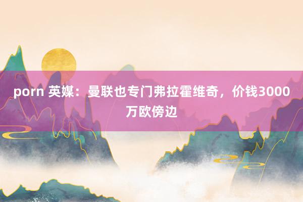 porn 英媒：曼联也专门弗拉霍维奇，价钱3000万欧傍边